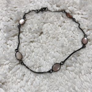 Mother of pearl bracelet; 7 inches long